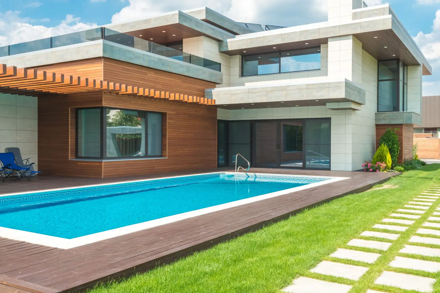 Swimming pool built in Tallowal, NSW
